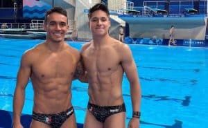 Juan Celaya y Osmar Olvera están listos para su participación.
