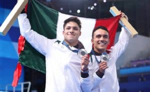 Osmar Olvera y Juan Celaya sumaron la presea de plata.
