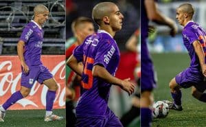 Xavier Biscayzacu debutó en Defensor Sporting
