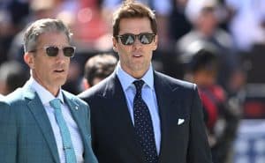 Tom Brady y un 'flojo' debut como comentarista de NFL
