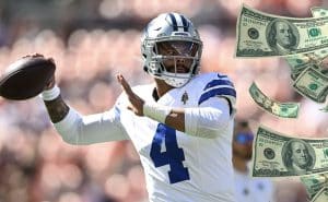Dak Prescott, QB de Dallas Cowboys.
