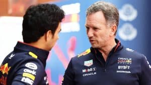Checo Pérez y Liam Lawson