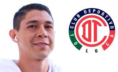 Hugo González fue presentado como nuevo refuerzo de Toluca este verano.