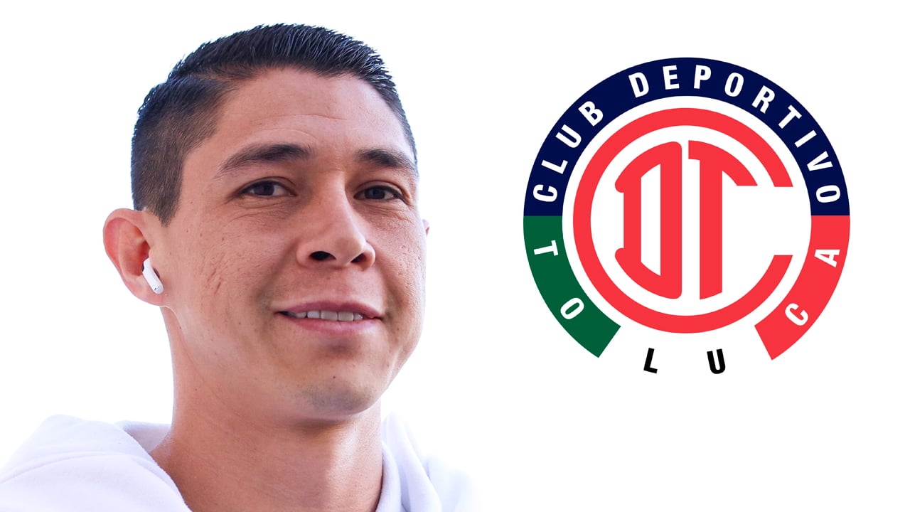 Hugo González fue presentado como nuevo refuerzo de Toluca este verano.