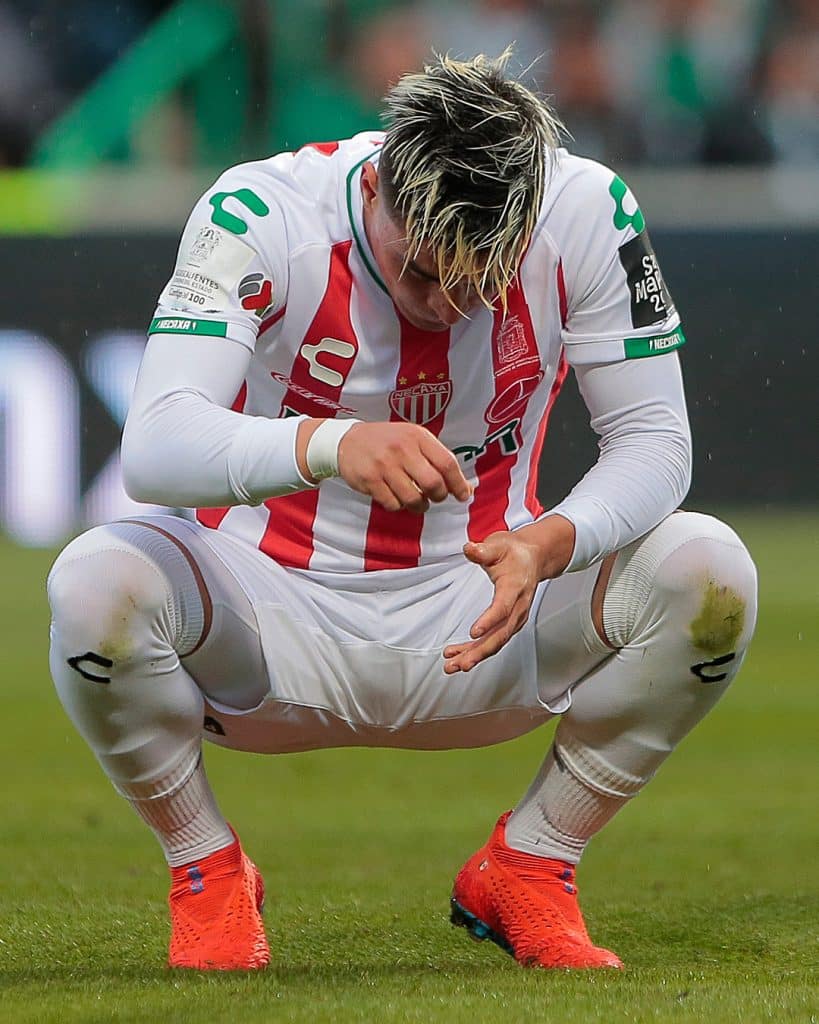 Brian Fernández jugó con Necaxa en Liga MX.