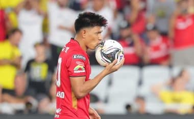 Jesús Gallardo festejó con todo y causó revuelo en Columbus Crew.