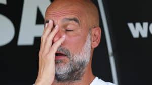 Pep Guardiola no ve claro su futuro con el Manchester City.