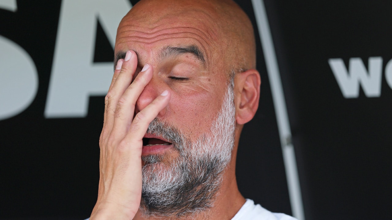 Pep Guardiola no ve claro su futuro con el Manchester City.