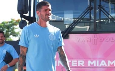 Rodrigo De Paul llegó al Inter Miami este verano.