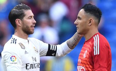 Sergio Ramos y Keylor Navas.
