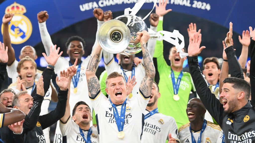 Toni Kroos se retiró del Real Madrid ganando la Champions League.