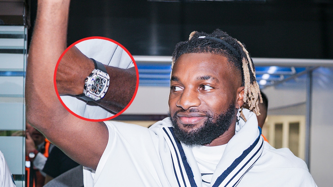 ¡Lujo total! Furor por el valor del reloj que usó Allan Saint-Maximin en su llegada al América