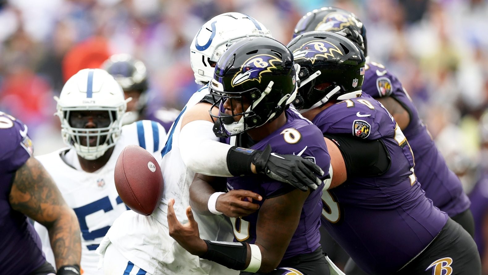 NFL: práctica entre Indianapolis Colts y Baltimore Ravens termina con golpes de puño | VIDEO
