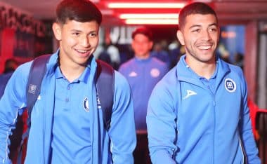 Jaziel Mendoza debuta con Cruz Azul.