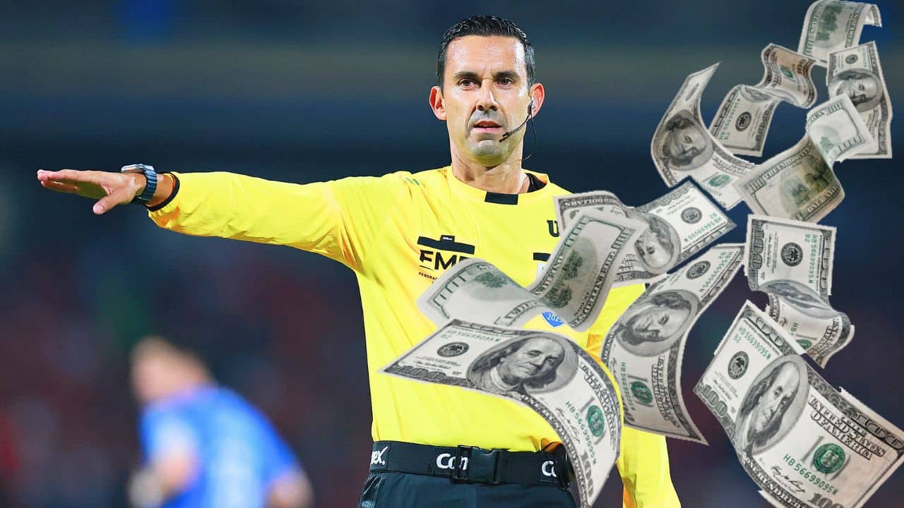 Mientras árbitros ganan menos de 50 mil en Liga MX, esta es la brutal cifra que les pagan por pitar en la Liga Árabe