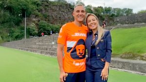 Andrea Salas, esposa de Keylor Navas, y su adaptación a México.