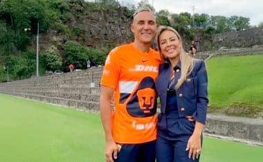 Andrea Salas, esposa de Keylor Navas, y su adaptación a México.