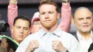 Canelo Álvarez fue papá por quinta vez.