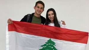 Daniel Lajud y su esposa