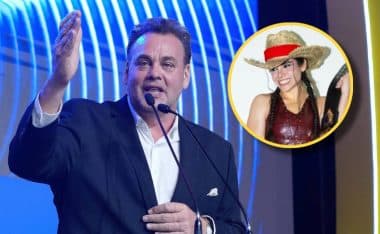 David Faitelson y Alana Flores.