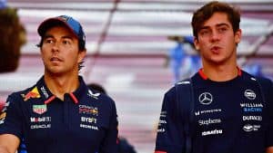 Checo Pérez y Franco Colapinto.