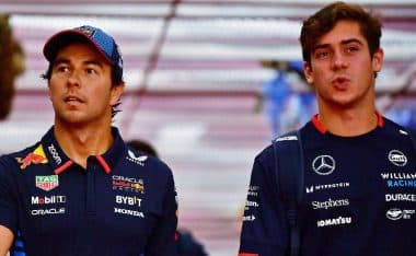 Checo Pérez y Franco Colapinto.