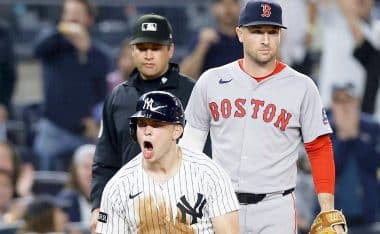 New York Yankees vs Red Sox y un insólito momento.