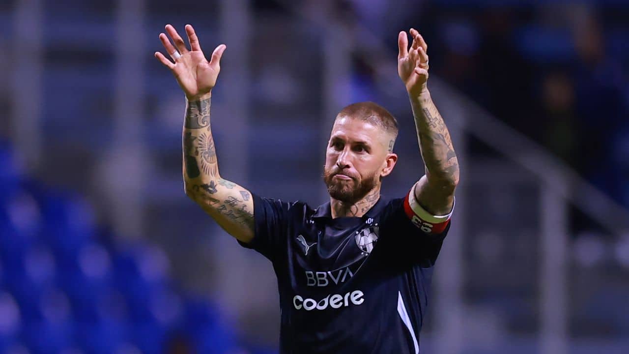 Rayados de Monterrey pierde a Sergio Ramos por tres semanas por polémico motivo