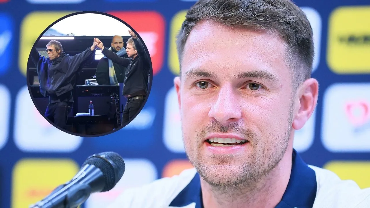Aaron Ramsey sigue los pasos de André Jardine, se olvida de Pumas y canta a todo pulmón en concierto de Oasis