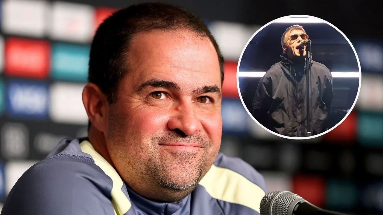 América vs Chivas: A horas del Clásico Nacional, André Jardine rompe concentración y entra en modo fan en concierto de Oasis