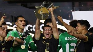 Erik Lira, ganador de la Copa Oro con la Selección Mexicana
