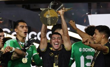 Erik Lira, ganador de la Copa Oro con la Selección Mexicana