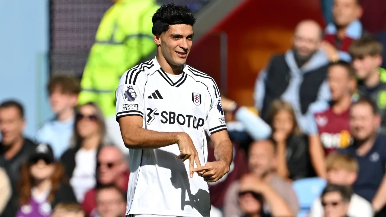 Gol de Raúl Jiménez con Fulham ante Aston Villa en la Premier League