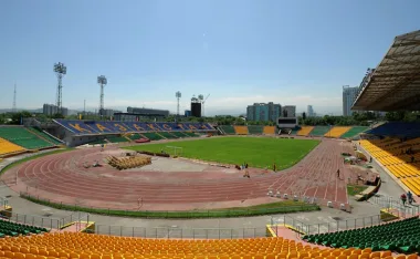 Ortalyq Stadion, estadio del Kairat Almaty para el partido contra Real Madrid en la Champions League