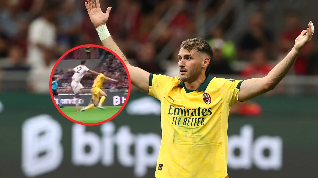 ¿Robo en San Siro? AC Milan reclama penal por esta acción sobre Santiago Giménez