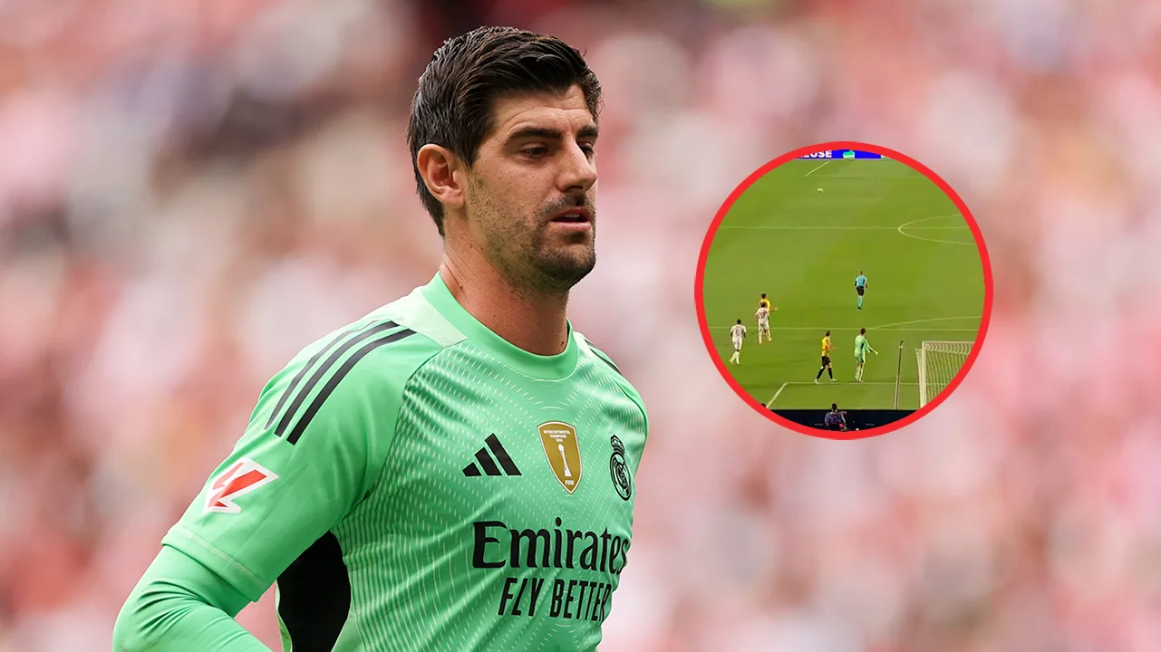 La asistencia de Thibaut Courtois en la Champions League