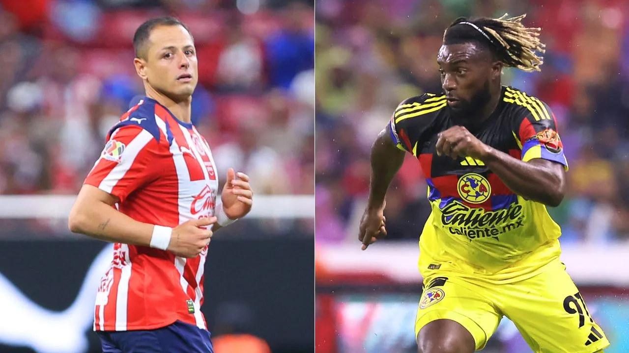 América vs Chivas: Chicharito Hernández y Allan Saint-Maximin ya chocaron en la Bundesliga, ¿quién ganó?