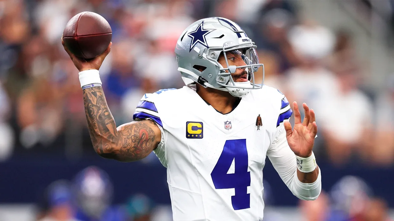 Dak Prescott va por un nuevo récord en Dallas Cowboys.