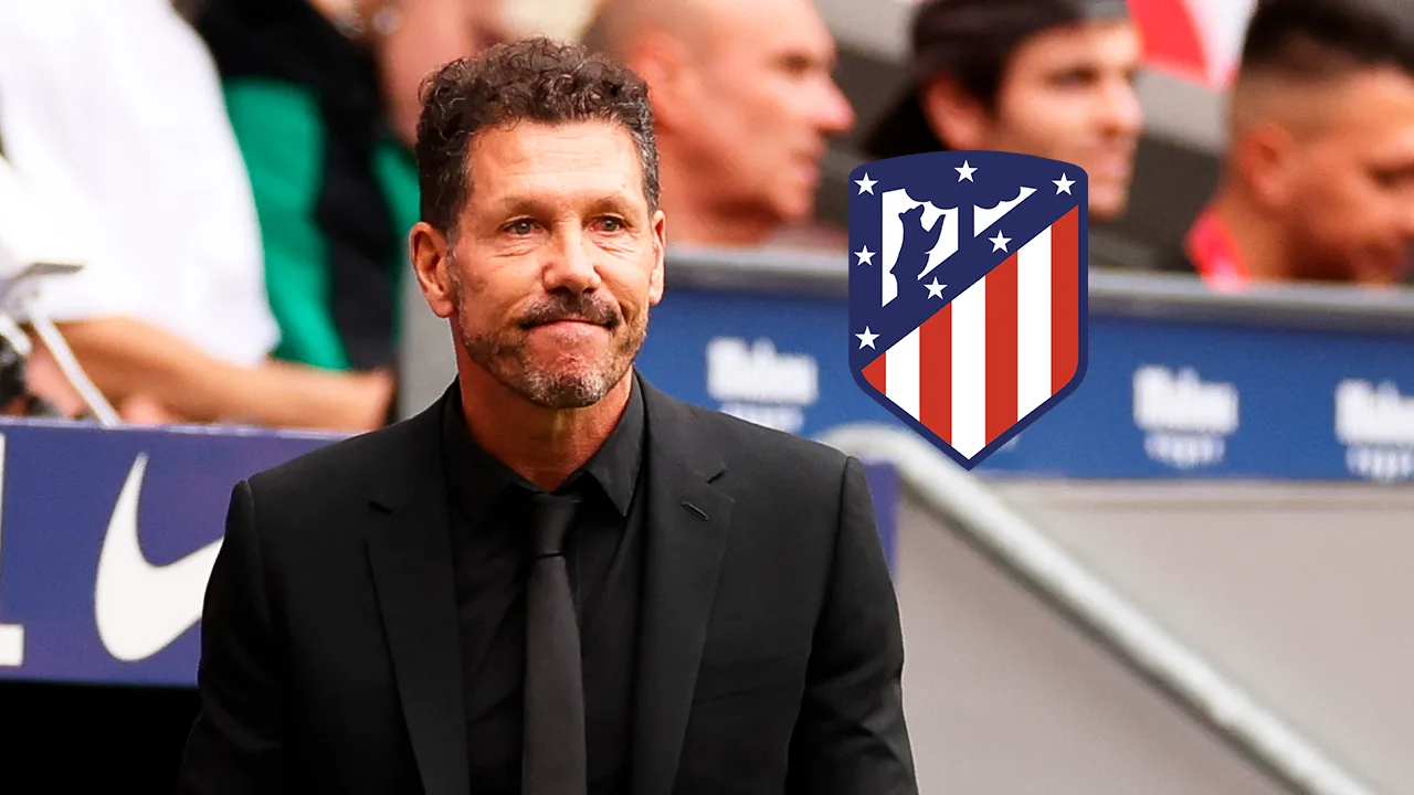 Diego Simeone no dirige al Atlético de Madrid ante Eintracht Frankfurt.