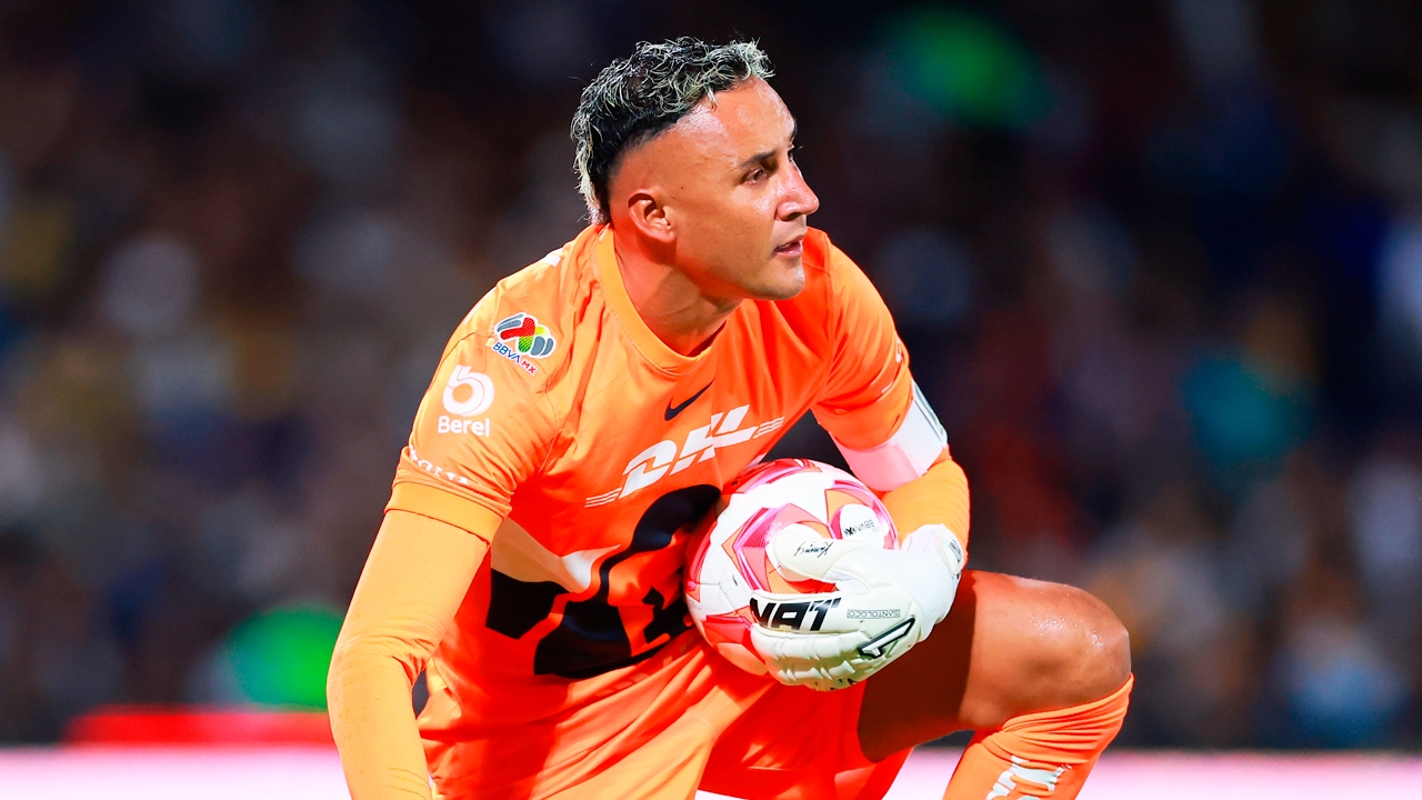 Keylor Navas es la gran estrella de Pumas en el Apertura 2025.
