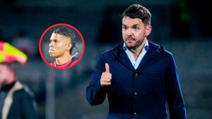 Nicolás Larcamón defiende a Kevin Mier y envía fuerte mensaje a los aficionados de Cruz Azul