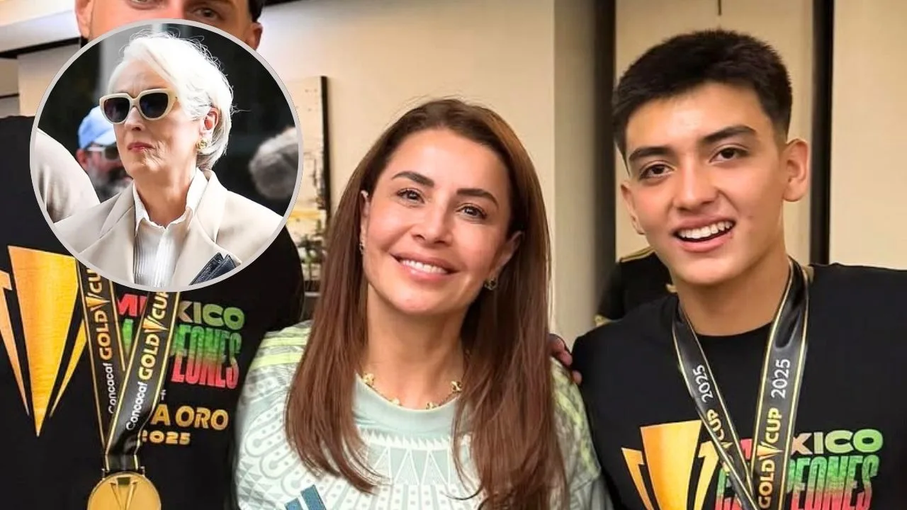 Rafaela Pimienta, agente de Gilberto Mora, presume imágenes con Miranda Priestly en Semana de la Moda de Milán.
