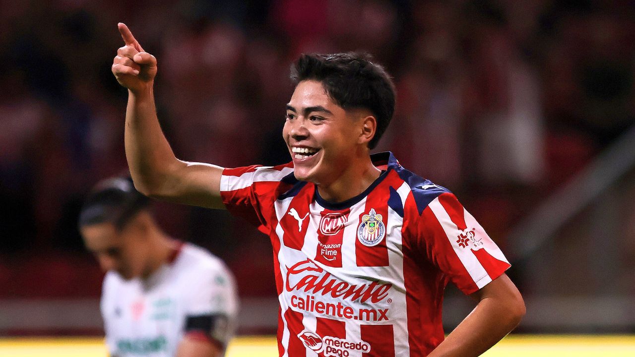 Samir Inda debuta con Chivas con golazo ante Necaxa: Quién es la nueva Joya del Guadalajara.