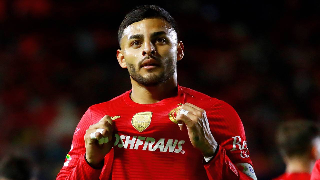 Alexis Vega, delantero mexicano.