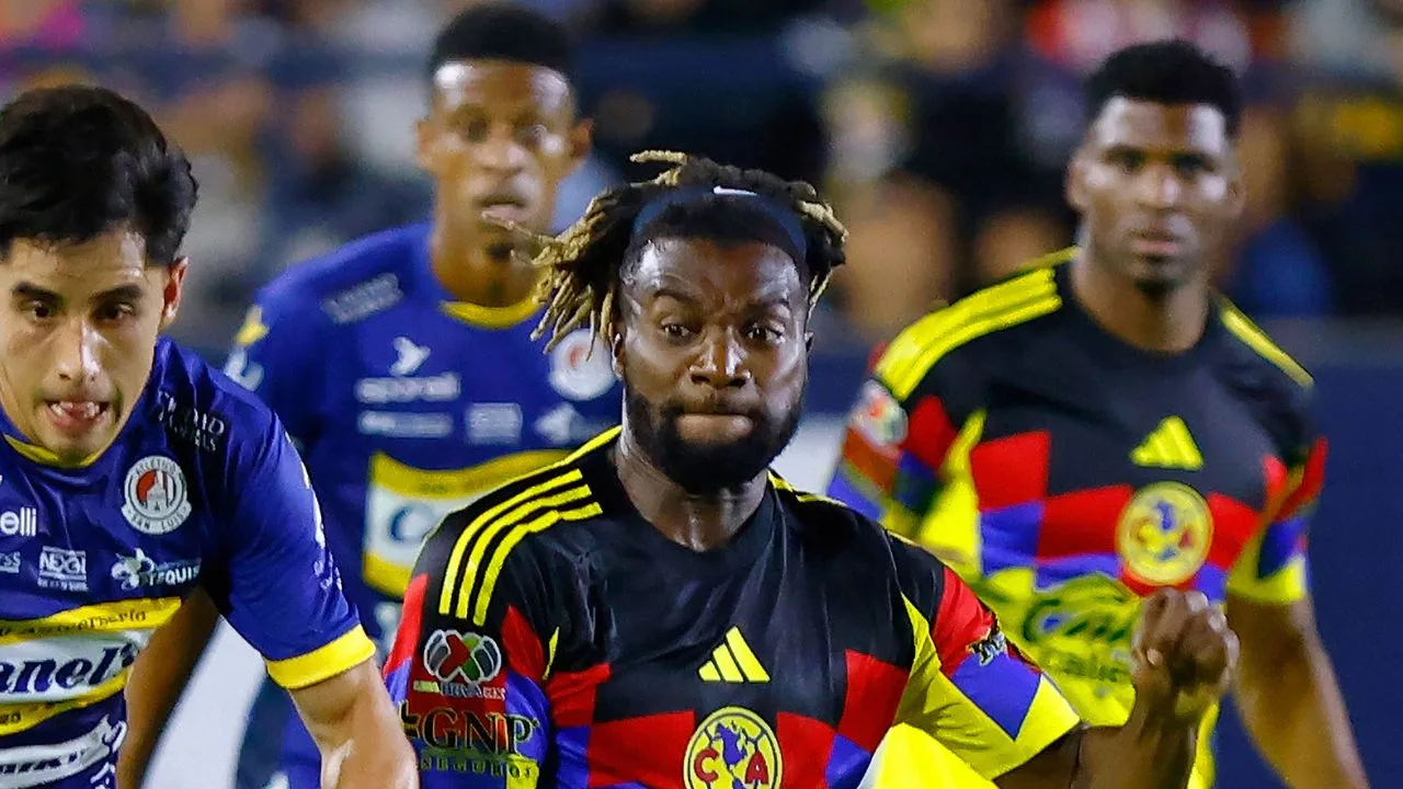 Allan Saint Maximin, jugador del América. 