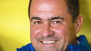 La celebración de André Jardine con el América.