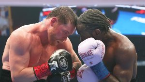 Canelo Álvarez y su dura derrota con Crawford en Las Vegas.