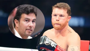 Checo Pérez envió un contundente mensaje a Canelo Álvarez.