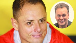 Chicharito causa baja otra vez con Chivas por lesión y Faitelson le pega donde más le duele