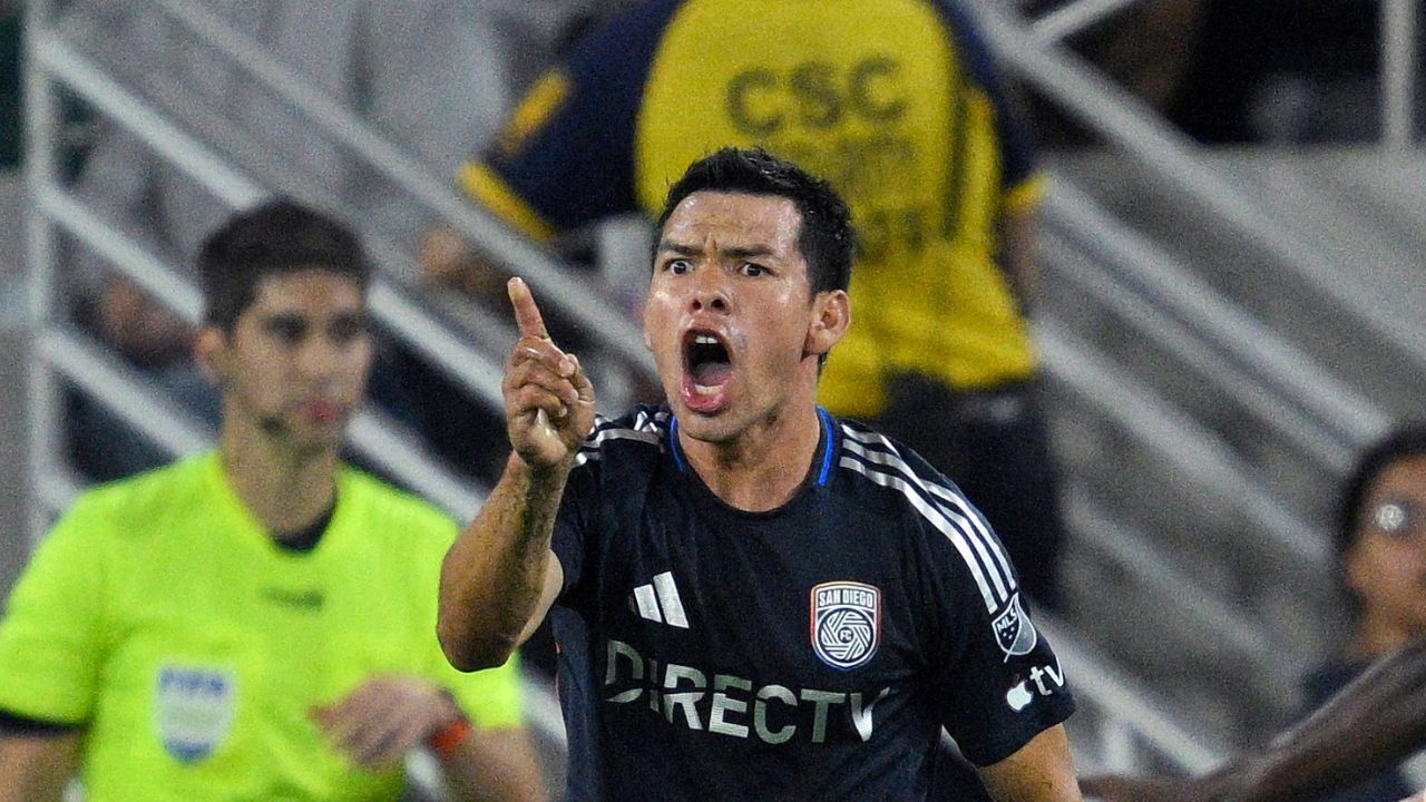 Hirving Lozano milita en la actualidad en el San Diego FC. 
